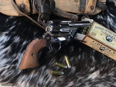 Colt SAA Sheriff’s Model W/Dual Cylinders, .44-40 & .44 Special, 3 “, Nickel, Unfired & Boxed, Gorgeous, Trades Welcome - Image 10 of 18