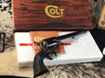 1982 Colt SAA, 7 1/2”, 44/40 Cartridge, Boxed & Unfired,Trades Welcome
