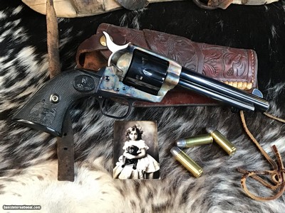 1980 Colt SAA, .45 Colt, 5.5”, Black Powder Frame, Boxed & Unfired, Trades Welcome.