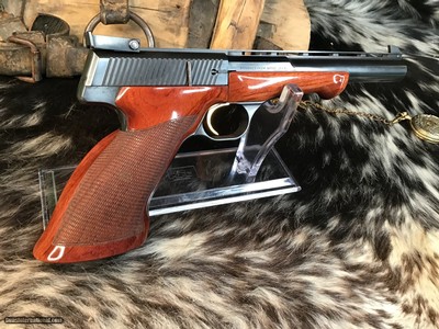 1963 FN Browning Medalist .22 Pistol, 98% Condition, Trades Welcome