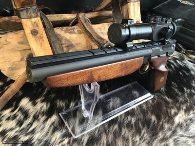 1988 Browning Buckmark Silhouette Target Pistol W/Red Dot Scope, Trades Welcome