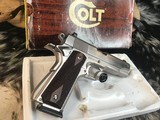 1981 Colt Custom Shop Combat Commander Electroless Nickel W/Box,.45 acp. Trades Welcome - 6 of 7