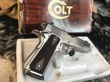 1981 Colt Custom Shop Combat Commander Electroless Nickel W/Box,.45 acp. Trades Welcome - 4 of 7