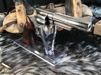1982 Smith & Wesson Model 19-5, 4”, Nickel Combat Magnum, Boxed.Trades Welcome. - Image 16 of 17