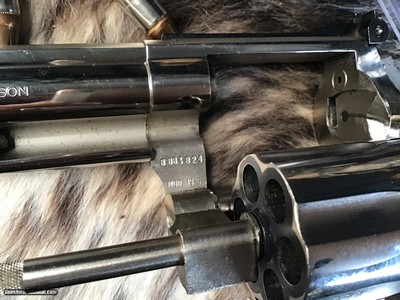 1982 Smith & Wesson Model 19-5, 4”, Nickel Combat Magnum, Boxed.Trades Welcome. - Image 13 of 17