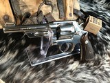 1954 Smith & Wesson N Frame 38/44 Heavy Duty, Nickel 5”, .38 Special. Trades Welcome - 3 of 12
