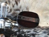 1954 Smith & Wesson N Frame 38/44 Heavy Duty, Nickel 5”, .38 Special. Trades Welcome - 10 of 12