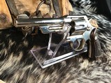 1954 Smith & Wesson N Frame 38/44 Heavy Duty, Nickel 5”, .38 Special. Trades Welcome - 6 of 12