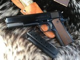 1954 Colt Government, .38 Super, One Owner, Unfired Original W/Box. Trades Welcome - 8 of 25