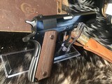 1954 Colt Government, .38 Super, One Owner, Unfired Original W/Box. Trades Welcome - 10 of 25