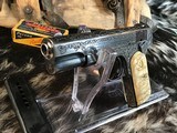 1922 Mfg. Colt 1903 Hammerless Pistol, Engraved, Rams Horn Grips, 2 mags W/Holster. Trades Welcome. - 8 of 16