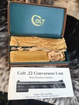 1954 Colt .22 Conversion Unit with Floating Chamber. Convert Colt 1911 .45/.38 Super to .22 LR, Complete Package Like New In Box - 2 of 5