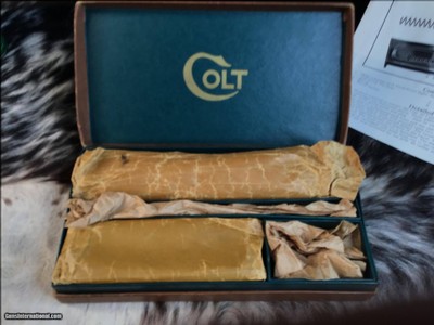 1954 Mfg. Colt .22 Conversion Unit with Floating Chamber. Convert Colt 1911 .45/.38 Super to .22 LR, Complete Package Like New In Box - Image 5 of 5