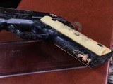 Colt Series 70 1911Government Model,
Engraved W/Gold Inlay, Carved Ivory Grips, in Colt Custom Shop Presentation Case - 14 of 25
