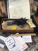 1960 Colt Python, Ivory Grips W/Colt Letter, From Estate, Appears Unfired. Trades Welcome - 9 of 25