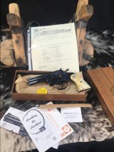 1960 Colt Python, Ivory Grips W/Colt Letter, From Estate, Appears Unfired. Trades Welcome - 7 of 25