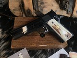 1960 Mfg. Colt Gold Cup National Match, .45 acp, Boxed, Stag & Factory Grips, Trades Welcome. - 9 of 25