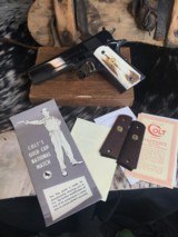 1960 Mfg. Colt Gold Cup National Match, .45 acp, Boxed, Stag & Factory Grips, Trades Welcome. - 1 of 25
