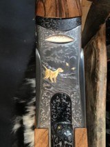 Perazzi MX8 SC3, 31.5 Inch, Carlo Pasotti Master Factory Gold Engraved, Removable trigger, Cased As New. Trades Welcome - 12 of 25
