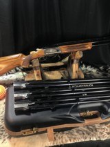 LNIB Krieghoff K80 W/4 Barrel Combo Set: .12 Ga, .20 Ga., .28 Ga. & .410 Ga. Barrels. Cased, Trades Welcome - 14 of 25