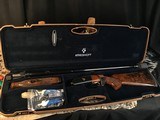 Krieghoff K80 Badillini Engraved & Signed W/Gold Birds, 30”, Titanium Chokes, Cased,Excellent, Trades Welcome - 6 of 25