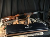 Krieghoff K80 Badillini Engraved & Signed W/Gold Birds, 30”, Titanium Chokes, Cased,Excellent, Trades Welcome - 13 of 25