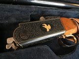 Krieghoff K80 Badillini Engraved & Signed W/Gold Birds, 30”, Titanium Chokes, Cased,Excellent, Trades Welcome - 5 of 25