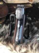 Prewar 1941 Colt “The Woodsman” Hand Engraved W/Holster, Trades Welcome - 7 of 25
