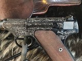 Prewar 1941 Colt “The Woodsman” Hand Engraved W/Holster, Trades Welcome - 3 of 25