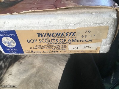 1985 Winchester 9422 BoyScout Commemorative, Rifle, Boxed & Unfired. Trades Welcome. - Image 19 of 19
