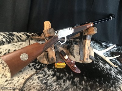 1985 Winchester 9422 BoyScout Commemorative, Rifle, Boxed & Unfired. Trades Welcome.