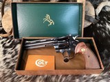 1961 Colt Python, 6 inch, Boxed & Unfired Beauty. Trades Welcome - 5 of 25