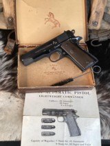 1951 Mfg. Colt LW Commander 98% Condition, .38 Super Cartridge, Unfired in Box. Trades Welcome - 7 of 25