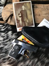 1908 Colt Vest Pocket 25 Auto, 1924 Mfg. E trembly Clean Colt, Trades Welcome. - 1 of 16