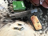 1908 Colt Hammerless .380 Pistol, Engraved, 1920 Mfg., Trades Welcome - 13 of 18