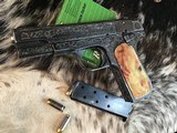 1908 Colt Hammerless .380 Pistol, Engraved, 1920 Mfg., Trades Welcome - 2 of 18