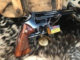 Smith& Wesson Model 17-6, 8 3/8Inch Full Underlug Barrel, Scarce Configuration model 17, Trades Welcome. - 10 of 19