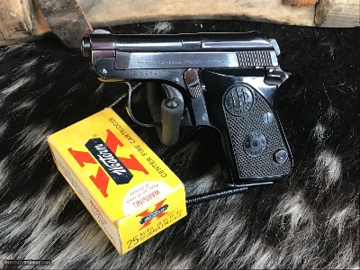 Beretta 950 BS .25 acp, Flip Up Barrel. Trades Welcome