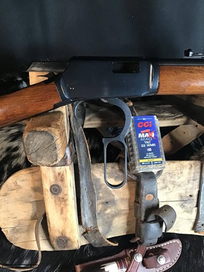 1972 Winchester 9422M .22 Magnum Lever Action Rifle. Trades welcome - Image 14 of 17