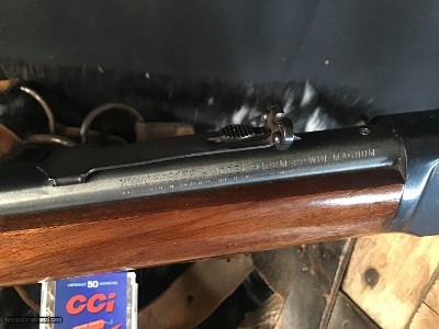 1972 Winchester 9422M .22 Magnum Lever Action Rifle. Trades welcome - Image 10 of 17
