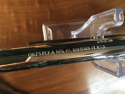 Colt Ned Buntline Commerative New Frontier 12”, .45 Colt, Presentation cased, Nickel. Trades Welcome - Image 12 of 23