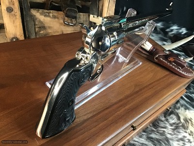 Colt Ned Buntline Commerative New Frontier 12”, .45 Colt, Presentation cased, Nickel. Trades Welcome - Image 16 of 23