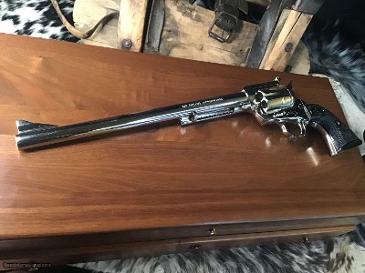 Colt Ned Buntline Commerative New Frontier 12”, .45 Colt, Presentation cased, Nickel. Trades Welcome - Image 20 of 23