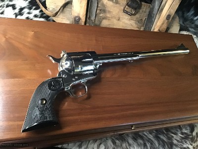 Colt Ned Buntline Commerative New Frontier 12”, .45 Colt, Presentation cased, Nickel. Trades Welcome - Image 19 of 23