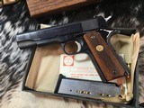 1971 Colt Series 70 Government Model, .45 acp. Boxed. Trades Welcome - 6 of 20