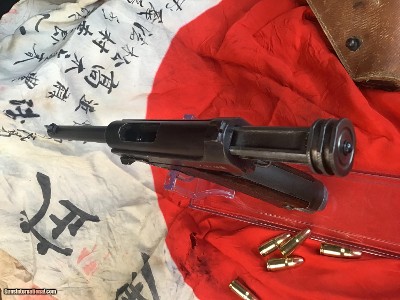 1944 Nambu Type 14 WWII Japanese Pistol W/Holster, All Matching W/ Matching Magazine, .8 mm Nambu. Trades Welcome - Image 19 of 19