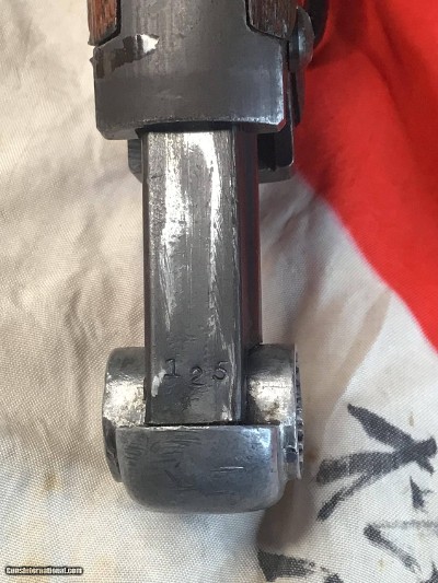 1944 Nambu Type 14 WWII Japanese Pistol W/Holster, All Matching W/ Matching Magazine, .8 mm Nambu. Trades Welcome - Image 8 of 19