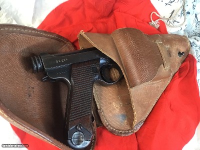 1944 Nambu Type 14 WWII Japanese Pistol W/Holster, All Matching W/ Matching Magazine, .8 mm Nambu. Trades Welcome - Image 13 of 19