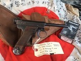 1944 Nambu Type 14 WWII Japanese Pistol W/Holster, All Matching W/ Matching Magazine, .8 mm Nambu. Trades Welcome - 1 of 19