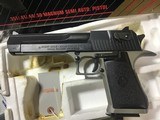 1992 Mfg. NOS Israeli Military Industries Desert Eagle MKVII, .44 Rem Mag. Unfired, Boxed. Trades Welcome. - 2 of 24
